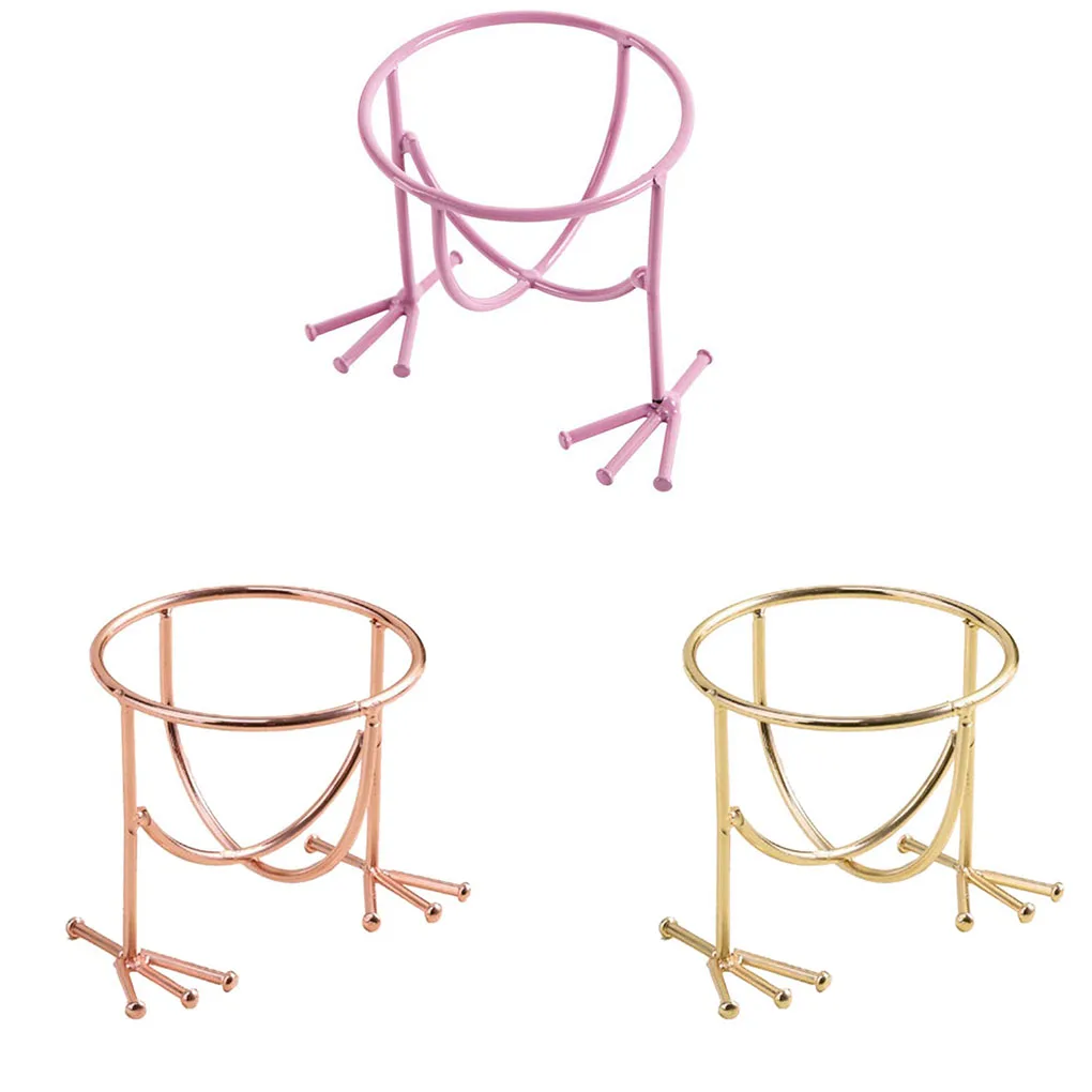 

1 pc Powder Puff Stand Beauty Sponge Makeup Blender Puff Holder Metal Rack Makeup Accessory