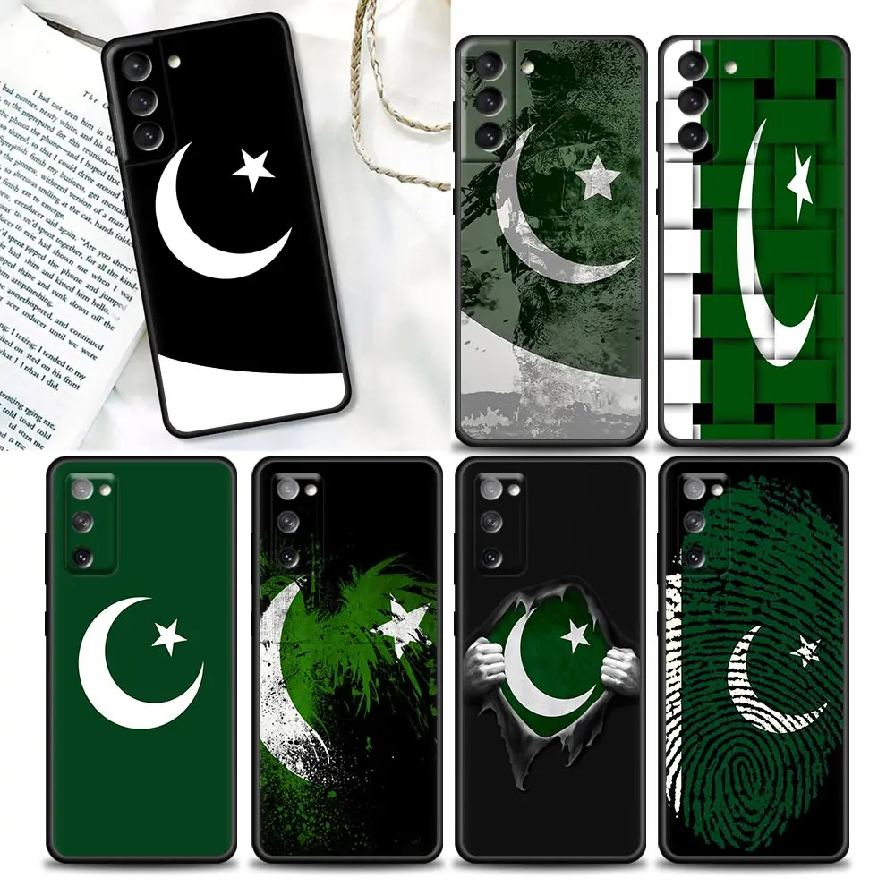 

Funda Coque Phone Case for Samsung Galaxy S22 S23 S9 S10e S21 S20 Fe Plus Ultra 5G Case Capa Para Shell Flag Of Pakistan