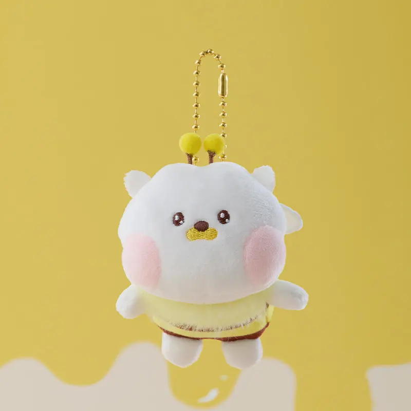 Фото Новые мини-сапоги BT21 KPOP BOOTS с шарфом, украшение для сумки, подарок для фанатов, подарок на день рождения, подарок для пары, брелок-подвеска №3