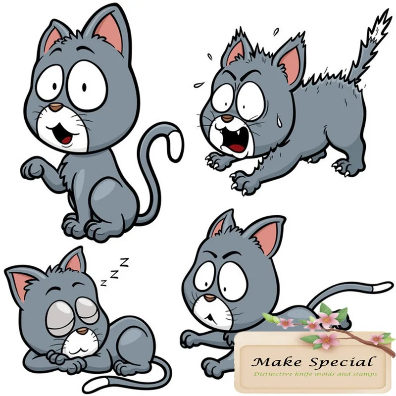 Забавные детские животные Медведь Кролик кошка мышь кролик Пасха прозрачный