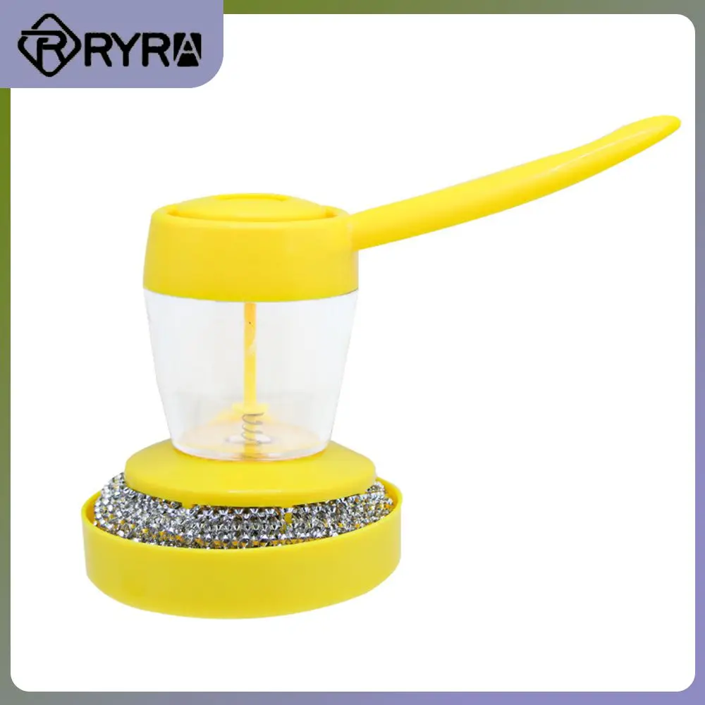 

Pet Liquid Adding Brush Decontamination Refillable Cleaning Brush Modern Multi-functional Household Cleaning Accessories Safe