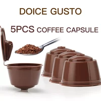 nespresso 123pcs coffee capsule nestle dolce gusto capsule reusable coffee filter capsule machine barista coffee accessories