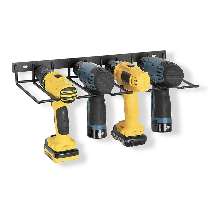 

Workshop Shelf Wrench Organizer Power Mount Rack Electric Wall Screwdriver Tools Tool Accessories Drill Storage Tool Holder