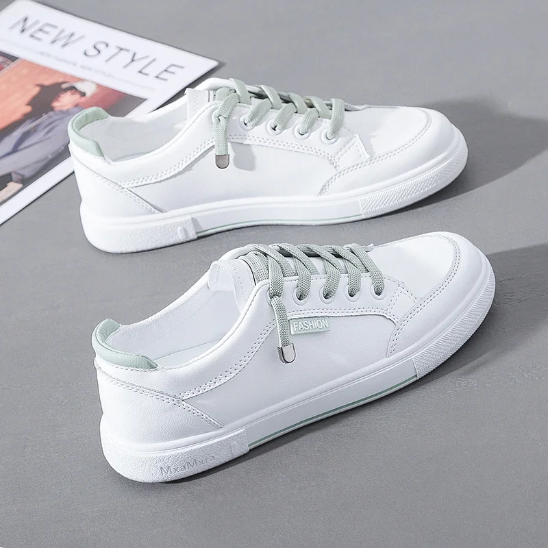 

Little white shoes, women's board shoes, new spring students' running leisure Doudou shoes, flat bottom mesh shoes