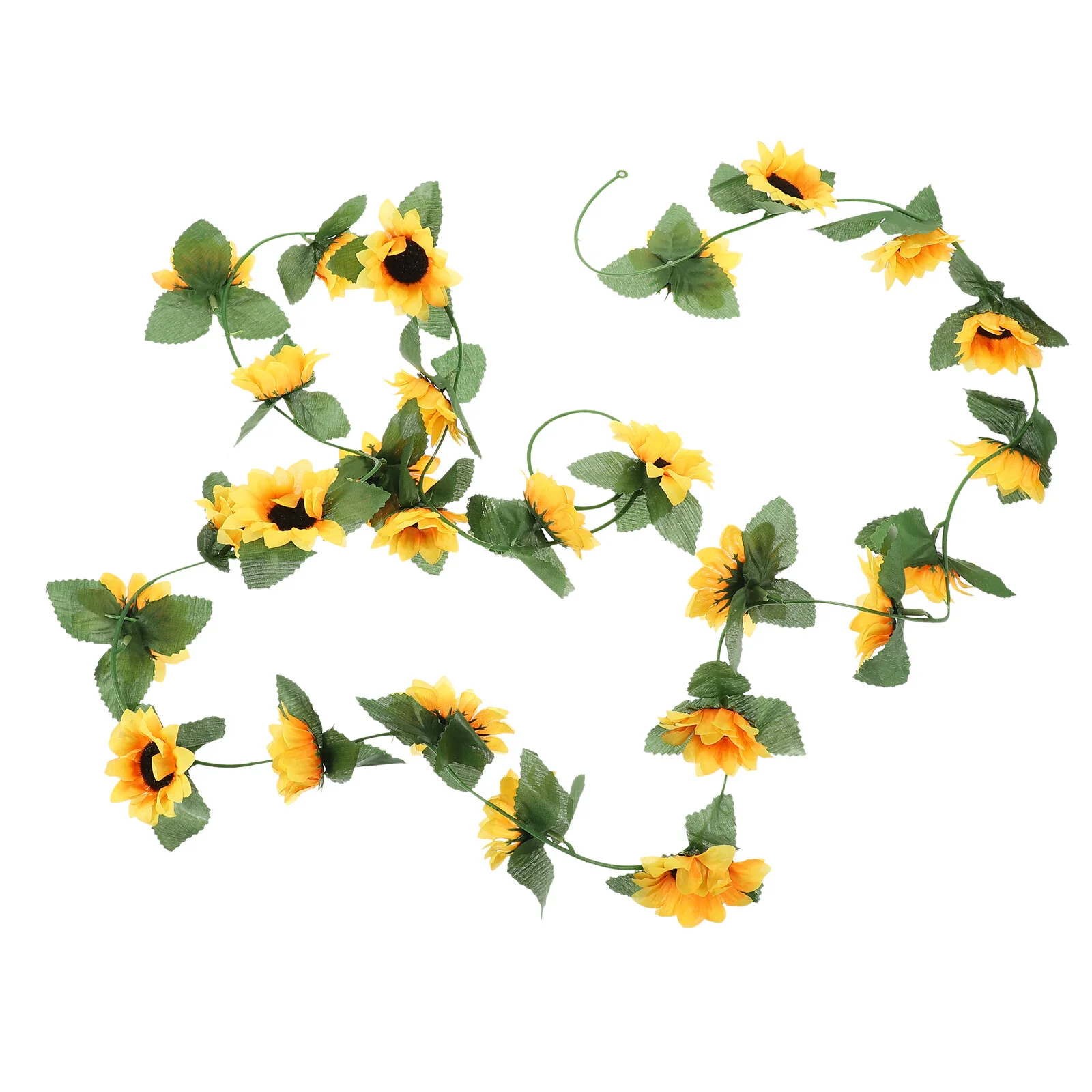 

Hawaii Party Hanging Vine Sunflower Decorations Faux Garland Lifelike Artificial Vines