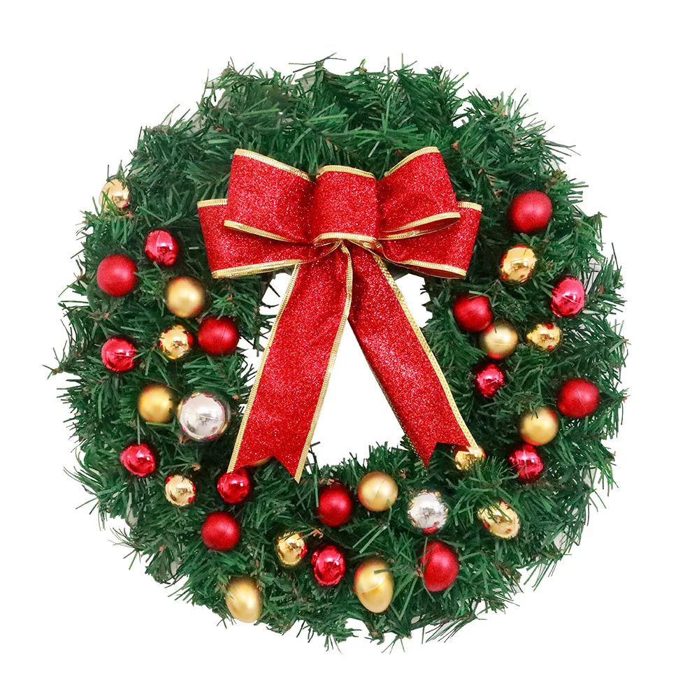 Christmas Wreath Frame Wreath on the Door Garland Christmas Decorations for Home 2022 Garland of Artificial Flowers Decoration