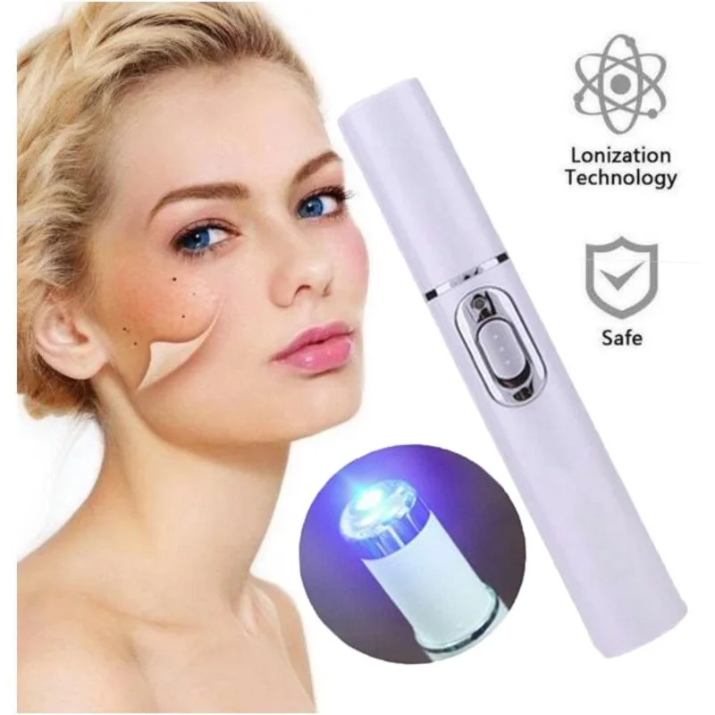 

Acne Laser Pen KD-7910 Portable Wrinkle Removal Machine Blue Light Therapy Massage Relax Soft Scar Dark Circles Remover Device