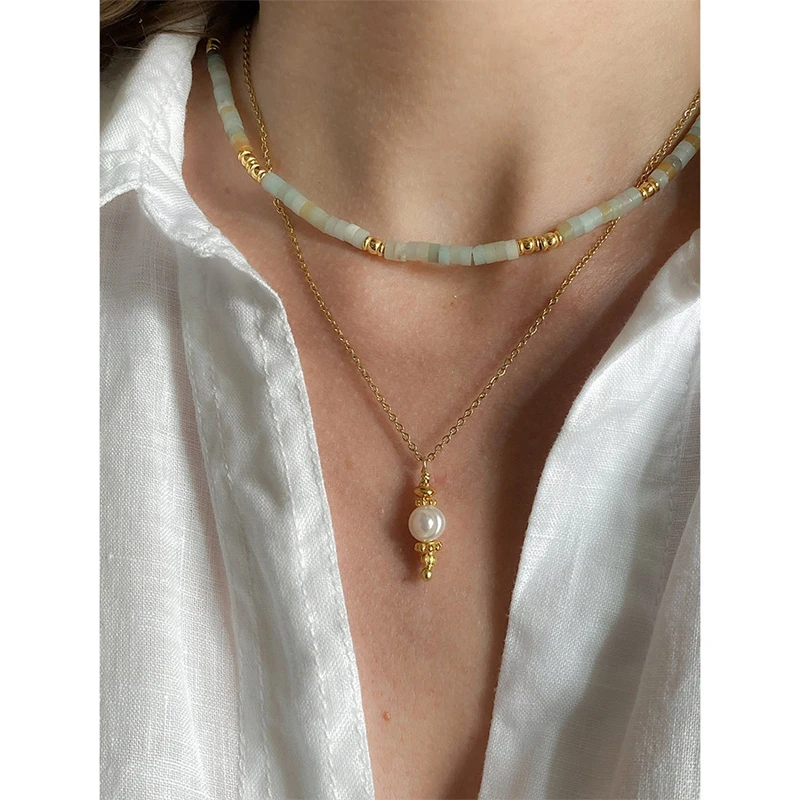 

Новинка 2023, женское богемное колье ручной работы, эффектные украшения