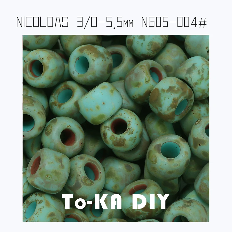 Николас импортированная европейская цветная серия с серой Пикассо 5 мм круглые