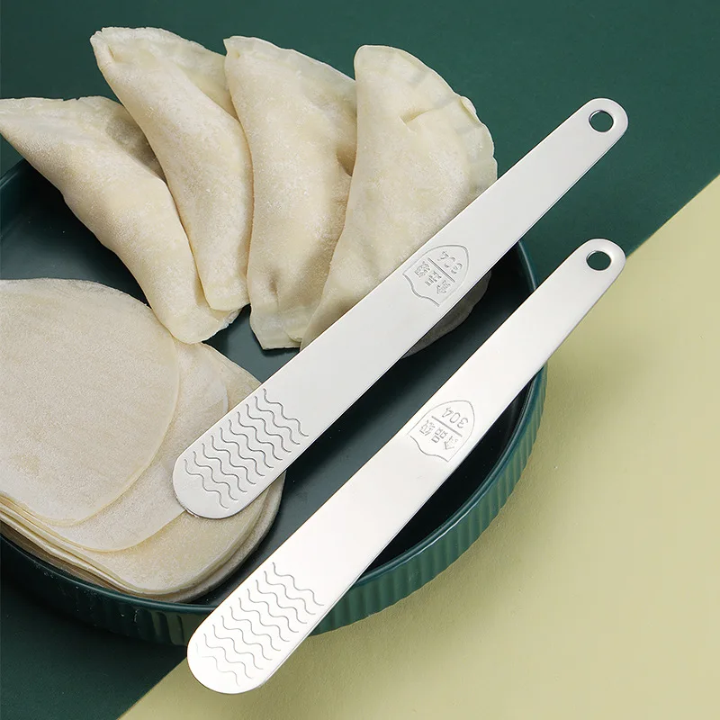 

Stainless Steel Dumpling Maker Pick Stuffing Spoon Dumpling Wonton Pastry Tool For Kitchen