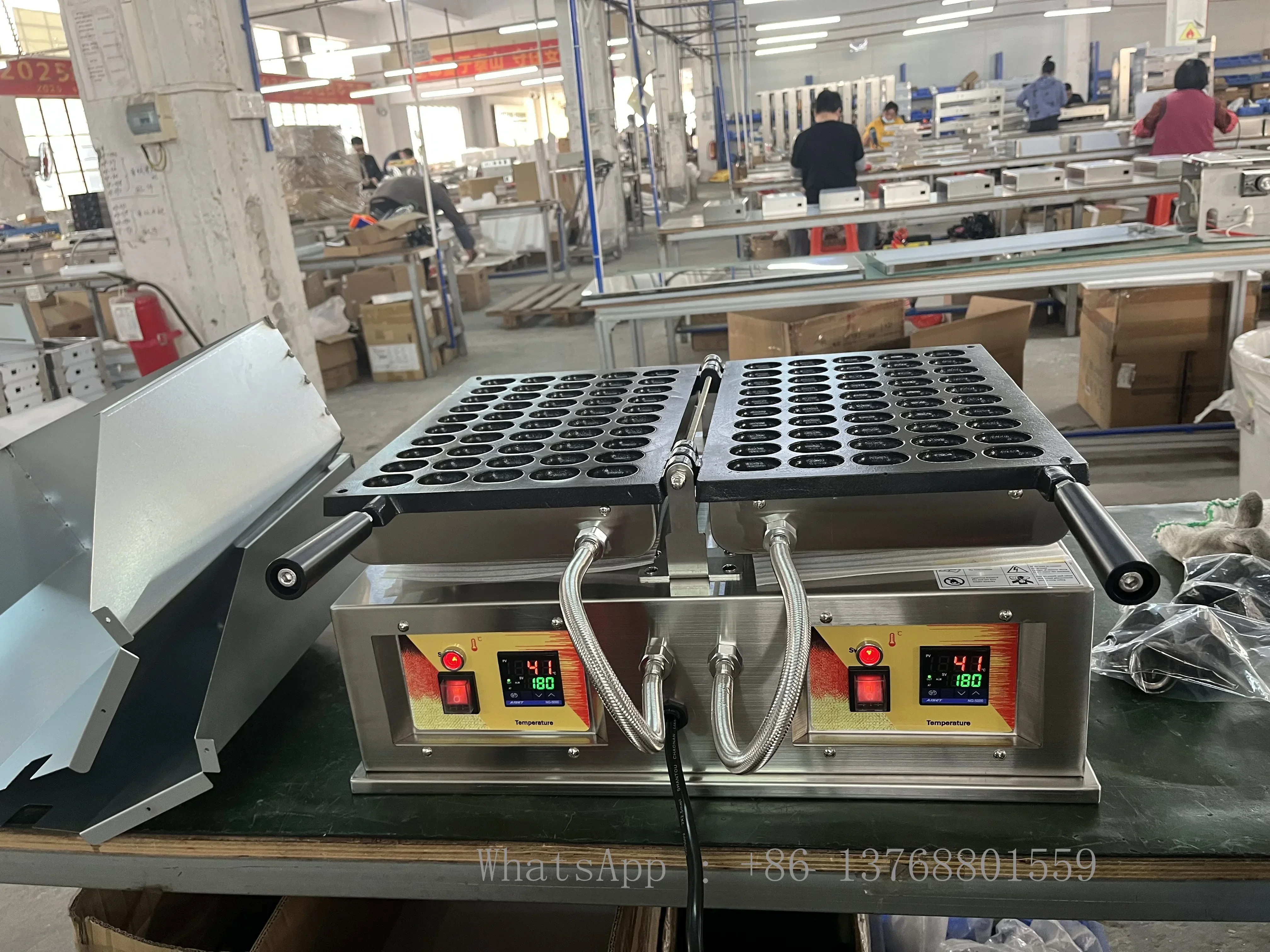 Электрическая машина для яиц вафель с 50 отверстиями японская приготовления