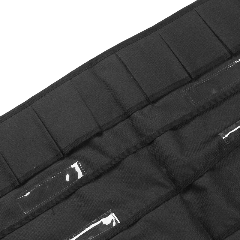 2X 20 Карманный подвесной органайзер для файлов на дверь с биркой именем черные