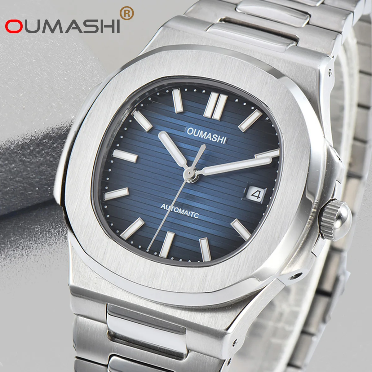 

New Luxury Men's Watch 41mm Automatic Mechanical Miyota8215 Movement Stainless Steel 904L Black Dial Water Resistant Luminous