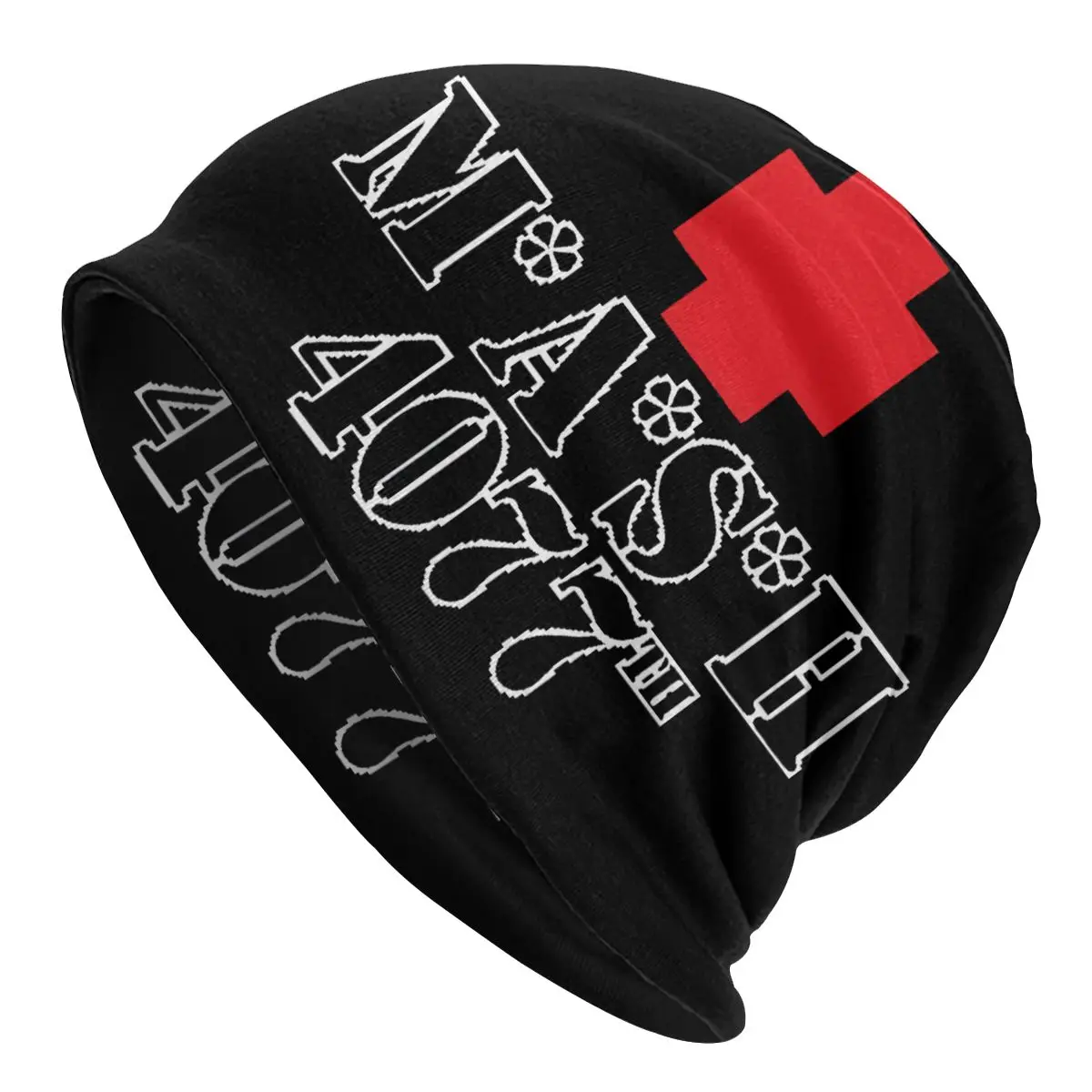 

Winter Warm Men Women Knitting Hat Unisex Adult 4077th Mash US Army Medic Skullies Beanies Caps Alan Alda War Bonnet Hats
