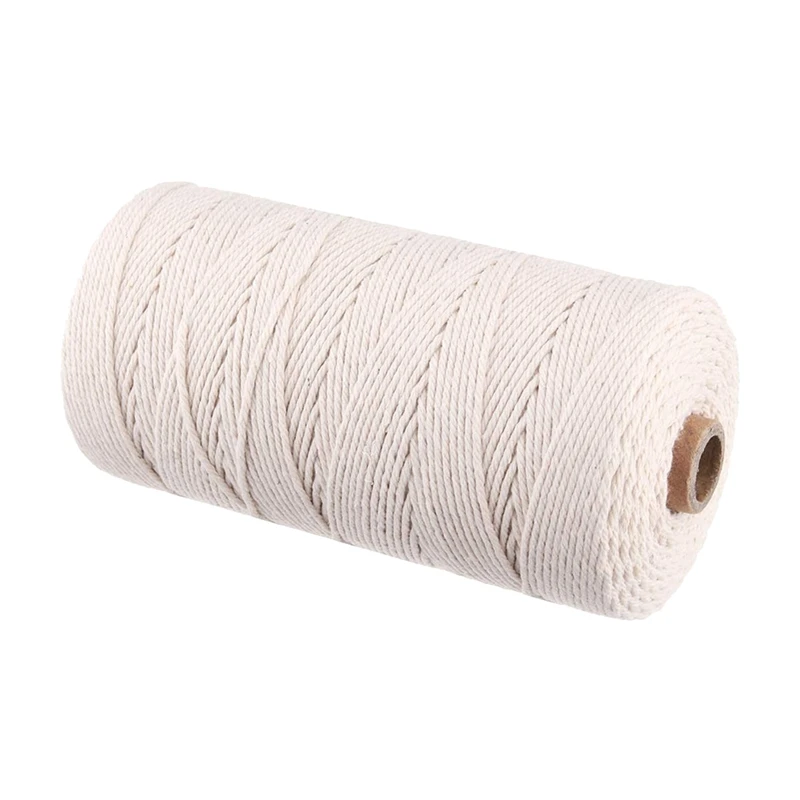 

Cotton String Craft Macrame Cord For Plant Hanger Handmade Decoration Craft Making Knitting Cotton Rope(2Mm X 218 Yards)