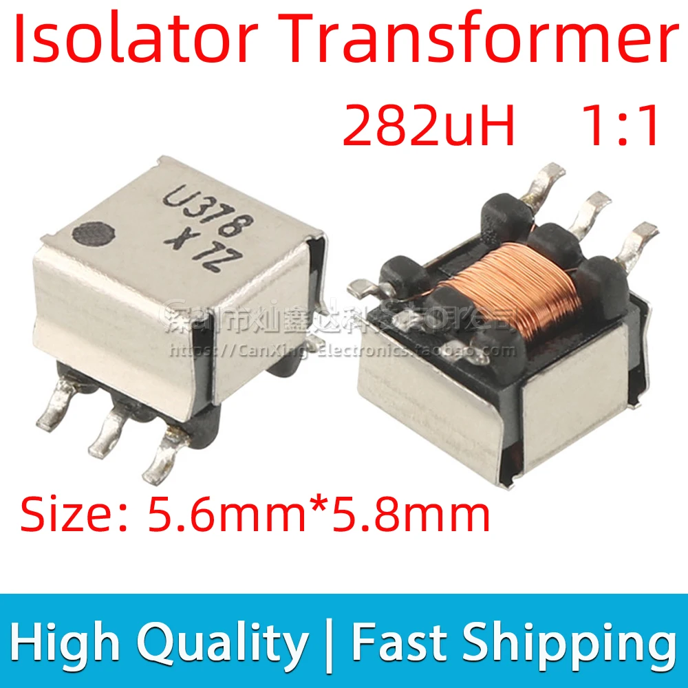 5 шт. TRTEE5S-U378C002 U378 SMD SMT EE5.0 Высокочастотный изолированный импульсный трансформатор