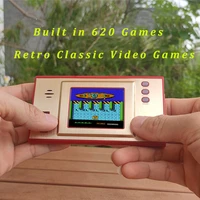 mini video game 8 bit portable handheld game console built in 620 retro game 2 5 inch classic game station support tv connect