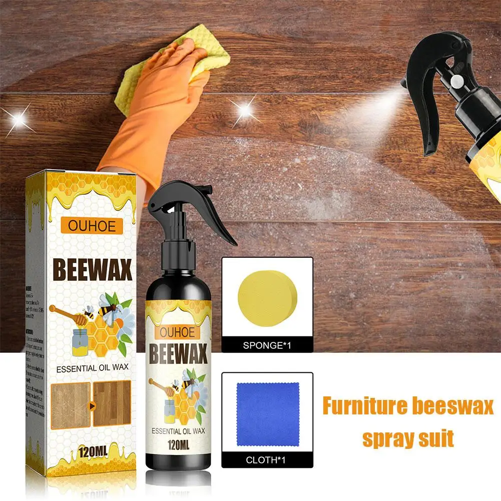 

Seasoning Beeswax Spray Wooden Furniture Polishing Scratch Repair Fast Cabinets Color Product Furniture Protection Tables W I6S3