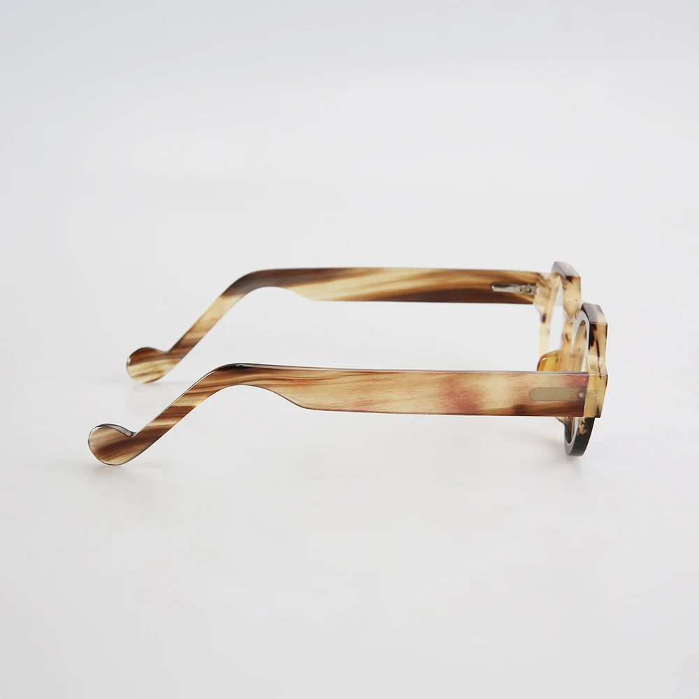 Очки для чтения в японском стиле полигональные круглые очки ручной работы форме