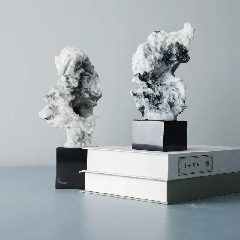 Скульптура из кораллового камня имитация мрамора нестандартные украшения