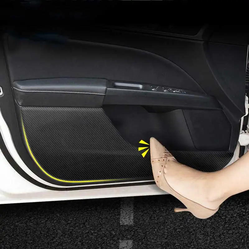 

Car Interior Door Mat Anti Kick Pad Protective Sticker Decoration for Ford Mondeo Mk4 Mk5 2013-2021 Accessories Auto Styling