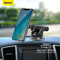 baseus magnetic car phone holder windshield dashboard telescopic car mount holder stand universal smartphone support car bracket