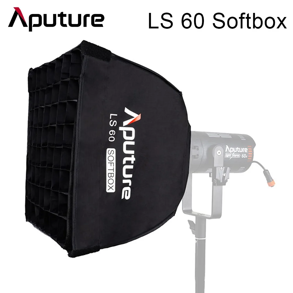 

Софтбокс Aputure LS 60 для светильник Storm 60d 60x, светодиодсветодиодный освесветильник для фото и видео, аксессуары для фотографий