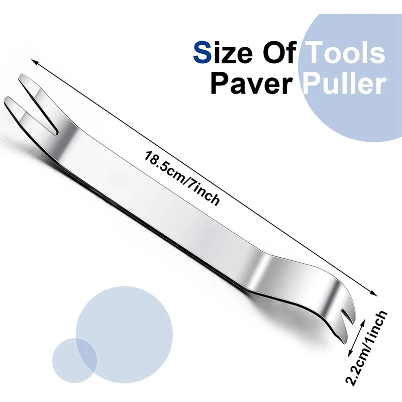 4 шт. подъемник для ногтей из нержавеющей стали