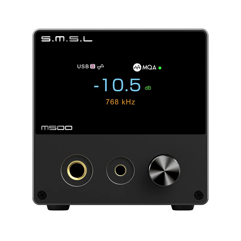 SMSL M500 MKIII Bluetooth Audio ЦАП ES9038PRO MQA-CD DSD512 32 бит 768 кГц усилитель для наушников OPA1612A XMOS XU316