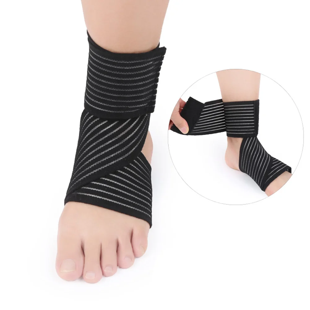 

1pc Ankle Support Brace Stretchy Adjustable Elastic Nylon Ankle Bandage for Basketball Football Running