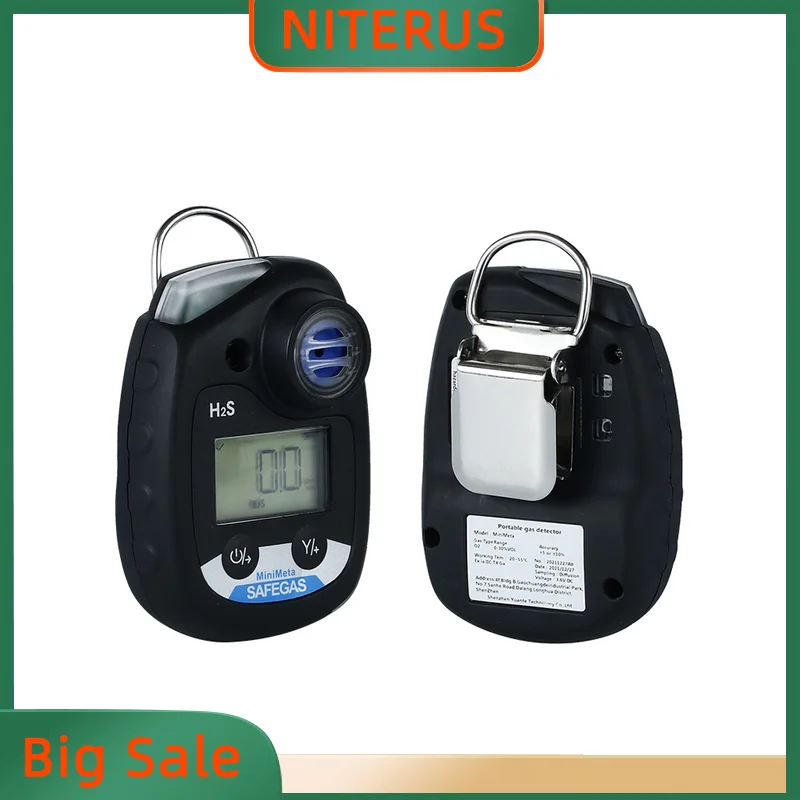 

Mining Single Gas Detector Honeywell Sensor H2S ATEX IECEX CE IP68