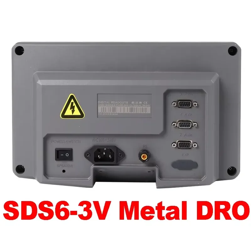 Фото SINO YHSINO SDS6-2V SDS6-3V Цифровой дисплей Dro с 5U TTL, железный корпус, защита от помех №1