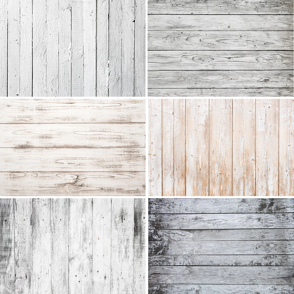 

Wooden Boards Floor Planks Texture Backgrounds Photography Food Baby Pet Portrait Props For Photo Booth Studio Banner Backdrops