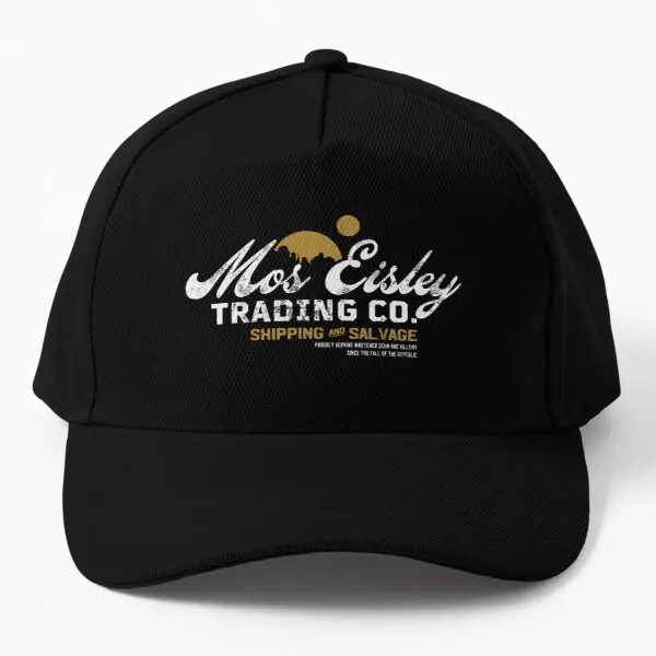 

Mos Eisley Trading Co Baseball Cap Hat Mens Spring Outdoor Black Czapka Summer Fish Hip Hop Casual Women Solid Color