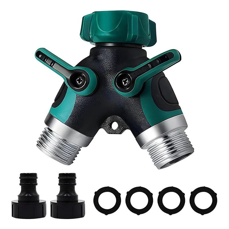 

Соединитель для шланга 3/4", металлический, 2-х/4-х way