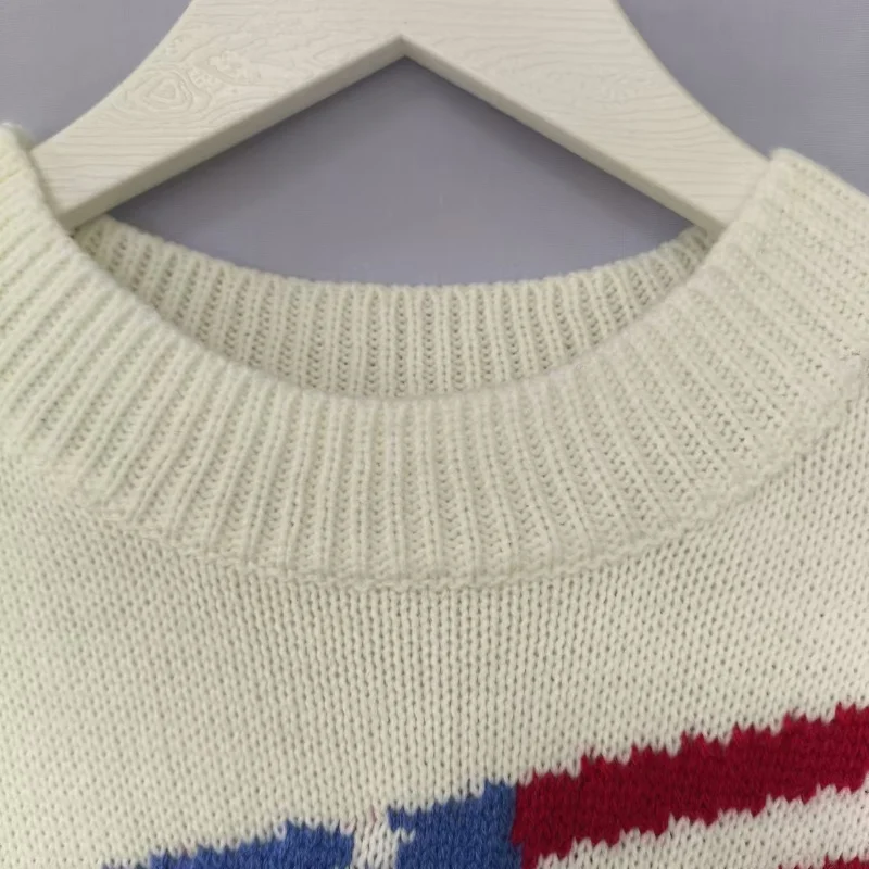 Осенне-зимний вязаный женский пуловер Ralphs