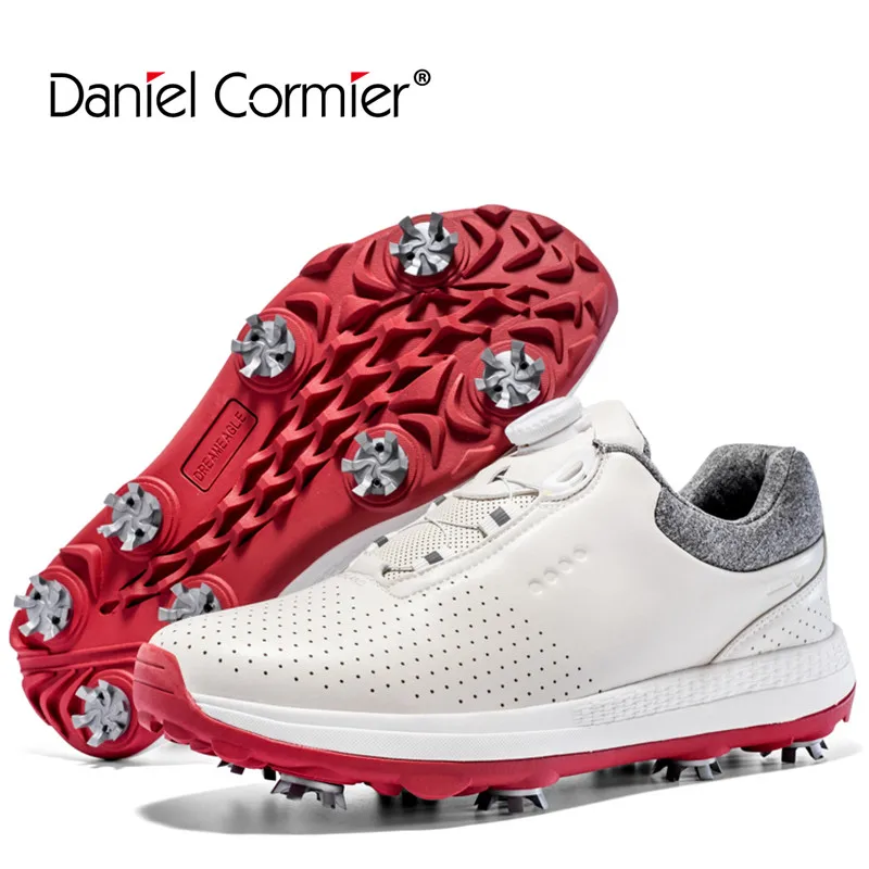 Brand Professional Men's Golf Shoes Non-slip and Waterproof Golf Training Shoes Men Spikeless Golf Shoes Golf Shoes Men