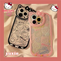hello kitty phone case for iphone 13 13 pro 13 pro max 12 12 pro 12 pro max 11 11 pro 11 pro max x xs max xr cartoon phone case