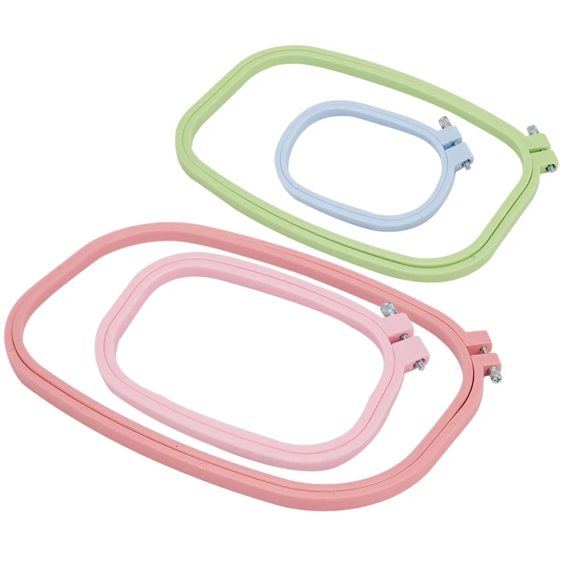 

4 шт., пластиковые кольца для вышивки «сделай сам»