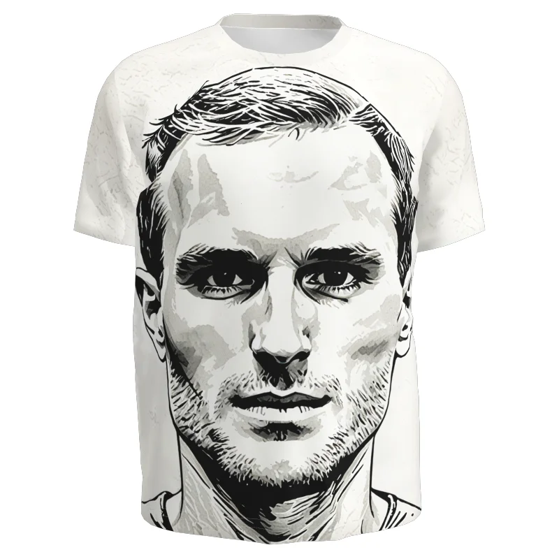 Kirk Cousins Custom Made Label T Shirt Name Number Fashion Portrait Game Team T-shirt 18 Football Jersey Doodle 3d Style Clothes