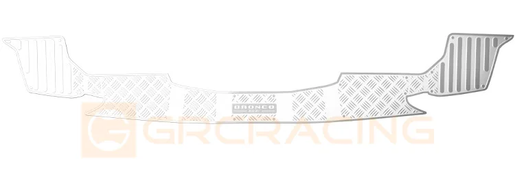 Металлическая защитная пластина заднего бампера для 1/10 RC гусеничного автомобиля