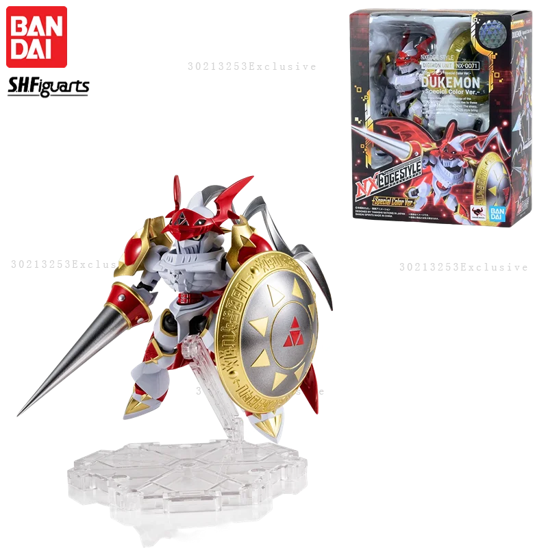 

In Stock Bandai NXEDGE NX Digimon Red Lotus Knight Beast Special Color Anime Action Figure Toy Gift Hobby Hobby