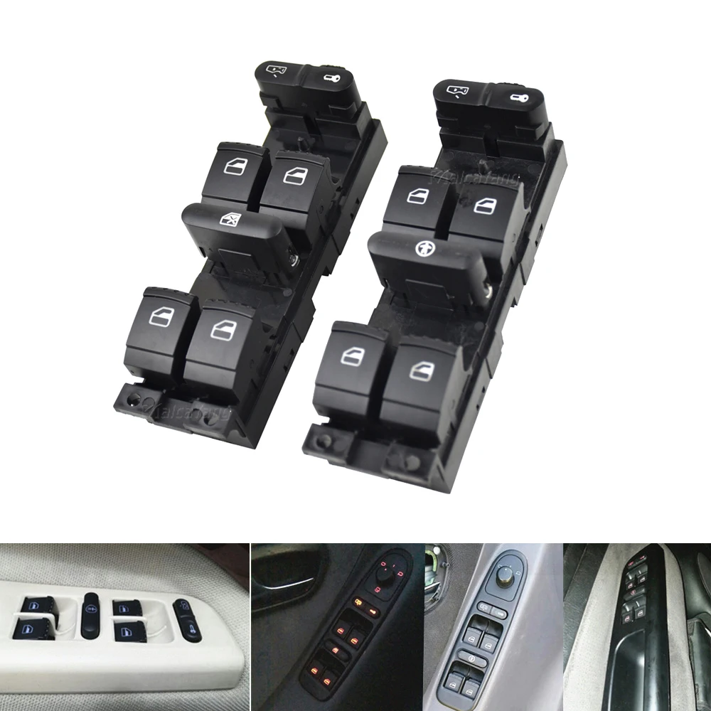 

Главный переключатель стеклоподъемника для Volkswagen Golf Jetta Bora Passat B5 Seat Leon Toledo 1999-2006 1J4959857A 1J4959857C 1J4959857D