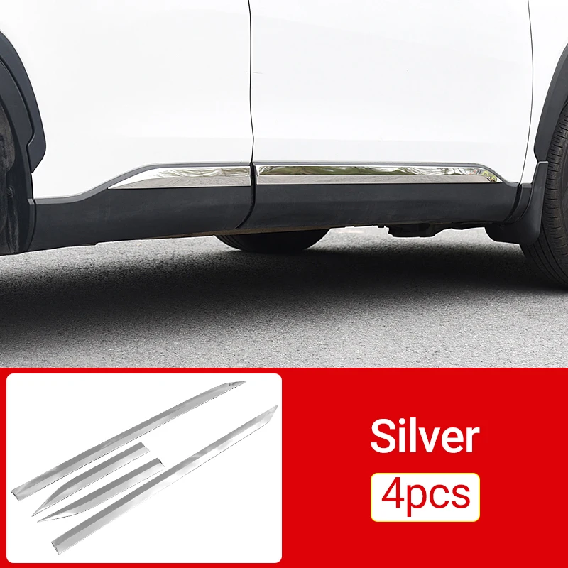 

Toyota Corolla Cross XG10 2021-2025 Хромированная Нержавеющая Сталь, Защита Края Боковой Двери, Наклейка Против Царапин