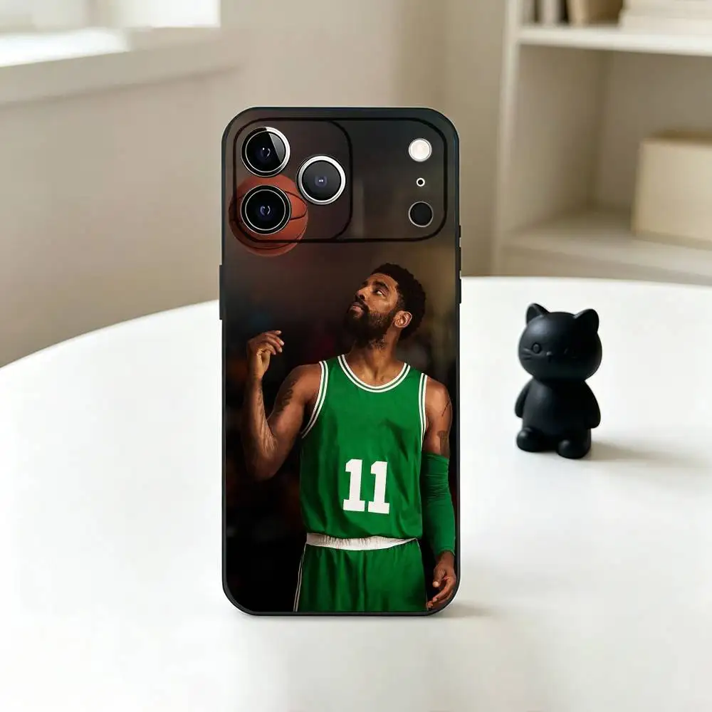 Фото Чехол для телефона с изображением баскетболиста Кайри Ирвинга для iPhone 17, 16, 15, 14, 13, 12, 11 Plus, Pro Max, XS, мягкий силиконовый черный чехол №4