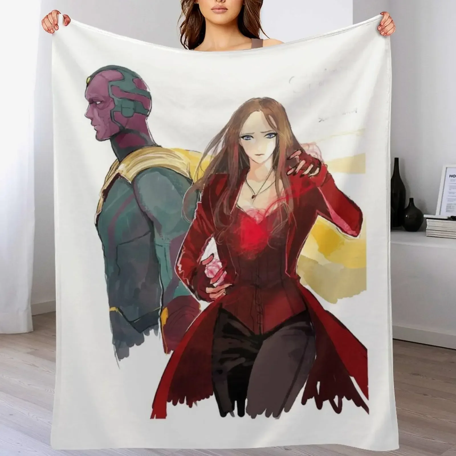 Одеяло wandavision мягкие роскошные утолщенные одеяла