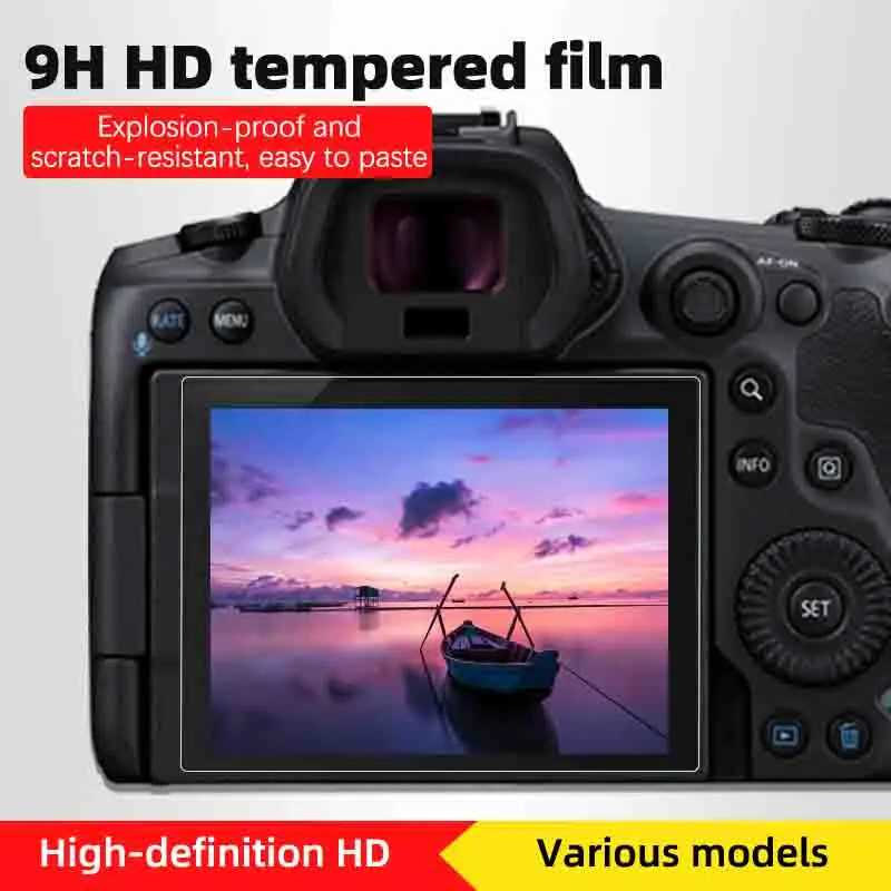 

Защитное стекло для камеры Canon 1DX 1DX2 1DX3 5D3 5D4 6D2 90D G7X3 R R5 R6 RP 6D 5D2 800D