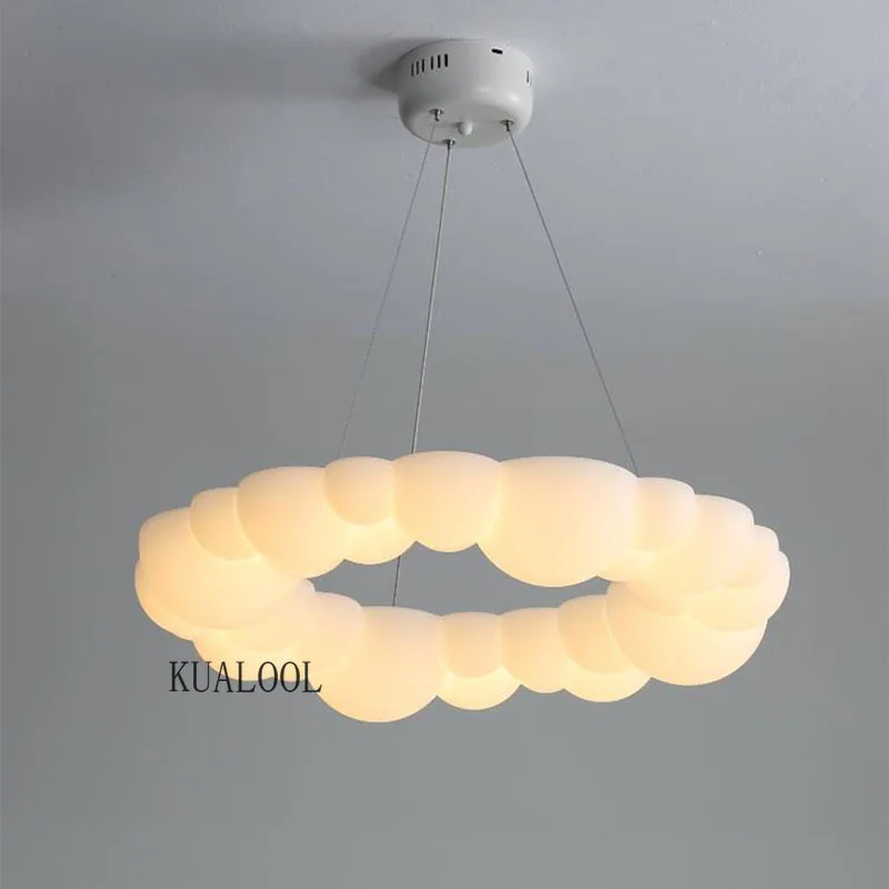 

Modern Led Could Lamp Pendant Lights Nordic Designer Hanging Lamps for Living Room Bedroom Cafe Restaurant Suspension Luminaire