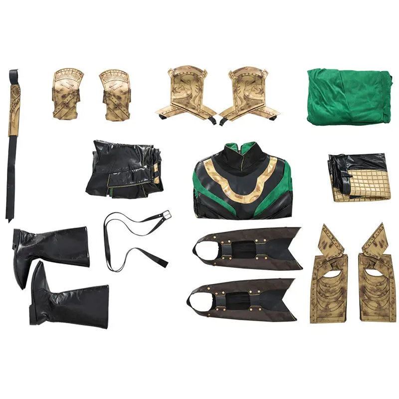 Высококачественный костюм для косплея Локи Хэллоуина боевой верх Женский