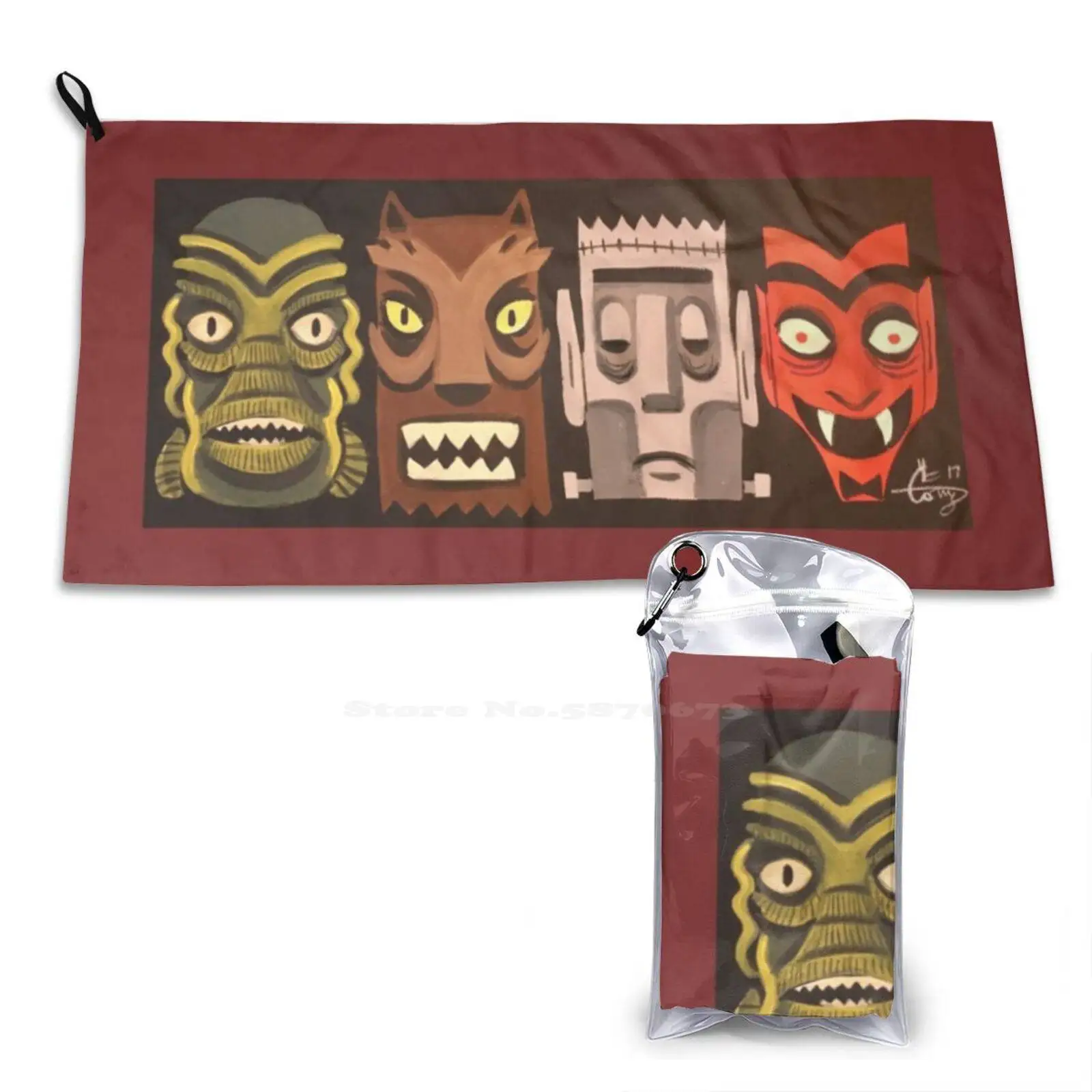 Universal Monsters Wolfman Werewolf Dracula Vampire Creature From The Black